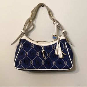 Vintage Dooney and Bourke Nautical Rope Shoulder Bag